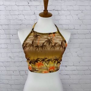 Vintage Kowah Halter Top Size Medium